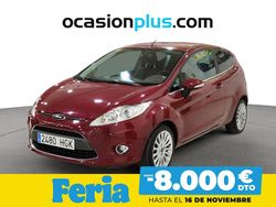 Rojo Usado 2011 Ford Fiesta Titanium Utilitario | 6490 € (Precio justo)