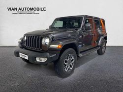 Gris Usado 2022 Jeep Wrangler Unlimited Sahara SUV | 59.990 € (Precio justo)