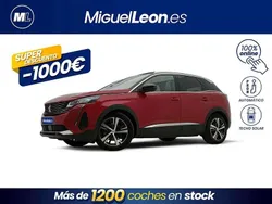 Rojo Usado 2021 Peugeot 3008 GT SUV | 19.985 € (Precio justo)