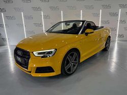 Amarillo Usado 2017 Audi A3 Cabriolet S-Line Descapotable | 31.500 €