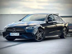 Negro Usado 2022 Mercedes C220 Berlina | 37.900 € (Precio justo)