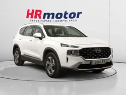 Blanco Usado 2021 Hyundai Santa Fe SUV | 26.890 € (Buen precio)
