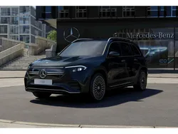 Kosmosblack met. Usado 2023 Mercedes EQB350 AMG line SUV | 36.500 €