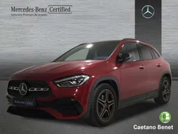 Rojo Usado 2021 Mercedes GLA200 SUV | 33.900 € (Precio justo)