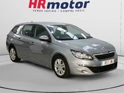 Gris Usado 2017 Peugeot 308 Active Familiar | 8990 € (Precio justo)