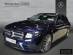Azul cavansita Usado 2018 Mercedes E220 AMG line Familiar | 32.500 € (Precio justo)