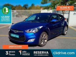 Azul Usado 2016 Hyundai Veloster Berlina | 9890 €