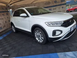 Blanco Usado 2022 VW T-Roc Life SUV | 24.900 € (Precio justo)