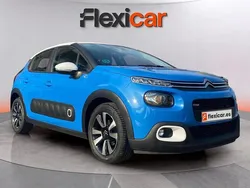 Azul Usado 2017 Citroën C3 PureTech Utilitario | 7490 € (Precio justo)