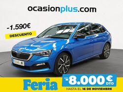 Azul Usado 2022 Skoda Scala Sport Utilitario | 17.490 € (Precio justo)