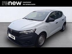 Blanco Usado 2021 Dacia Sandero Acces Utilitario | 9900 € (Buen precio)