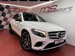 Blanco Usado 2016 Mercedes GLC250 AMG line SUV | 20.900 € (Precio justo)