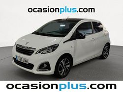 Blanco Usado 2021 Peugeot 108 Allure Utilitario | 9955 € (Precio justo)