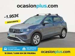Gris Usado 2024 VW T-Cross Life SUV | 21.490 € (Un poco caro)