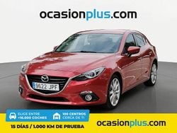 Rojo Usado 2016 Mazda 3 Luxury Utilitario | 11.190 € (Precio justo)