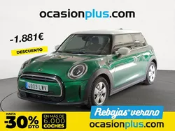 Verde Usado 2022 Mini Cooper Utilitario | 20.700 € (Precio justo)