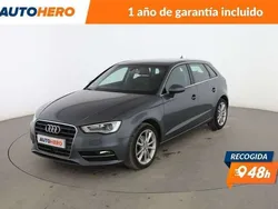 Gris Usado 2016 Audi A3 Sportback Ambiente Utilitario | 14.299 € (Precio justo)