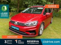 Rojo Usado 2015 VW Golf Sportsvan Sportline Monovolumen | 16.790 €