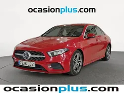 Rojo Usado 2019 Mercedes A180 AMG Berlina | 23.000 € (Precio justo)