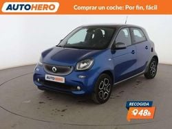 Azul Usado 2016 Smart ForFour Passion Utilitario | 10.299 € (Precio justo)
