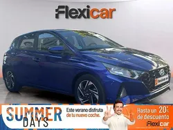 Azul Usado 2021 Hyundai i20 Berlina | 14.990 € (Precio justo)