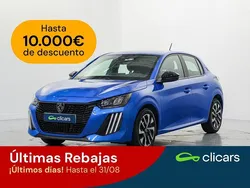 Azul Usado 2024 Peugeot 208 Active Utilitario | 15.990 € (Precio justo)