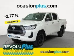 Blanco Usado 2021 Toyota HiLux Recogida | 30.490 € (Precio justo)