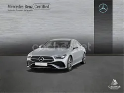Plata hightech Usado 2024 Mercedes CLA200 AMG line Berlina | 40.900 € (Precio justo)