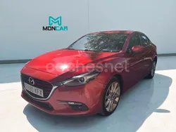 Rojo Usado 2017 Mazda 3 Berlina | 14.790 € (Precio justo)