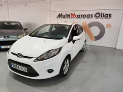 Blanco Usado 2011 Ford Fiesta Trend Utilitario | 5900 € (Un poco caro)