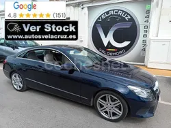 Azul Usado 2014 Mercedes E400 Coupe | 20.900 €