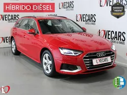 Rojo Usado 2020 Audi A4 Advanced Plus Familiar | 23.400 € (Precio justo)