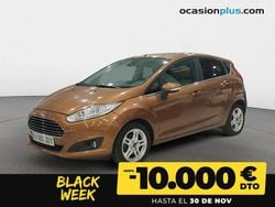 Marrón Usado 2015 Ford Fiesta Trend Utilitario | 8450 € (Precio justo)