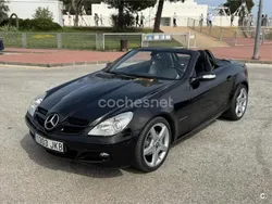 Negro Usado 2004 Mercedes SLK200 Descapotable | 10.500 € (Precio justo)