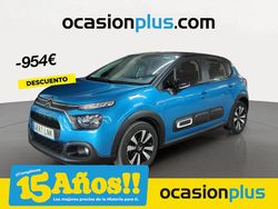 Azul Usado 2021 Citroën C3 Feel Berlina | 10.500 € (Precio justo)