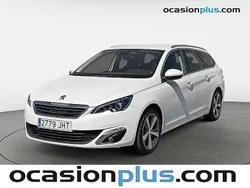 Gris Usado 2015 Peugeot 308 Allure Familiar | 9150 € (Precio justo)