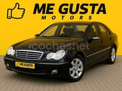 Negro Usado 2006 Mercedes C280 Elegance Berlina | 7990 €