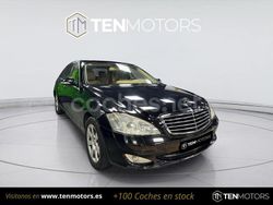 Negro Usado 2008 Mercedes S320 Berlina | 7999 € (Precio justo)