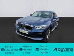 Azul Usado 2020 BMW X4 xLine SUV | 36.700 € (Precio justo)