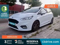 Blanco Usado 2020 Ford Fiesta ST-Line Utilitario | 12.390 € (Precio justo)