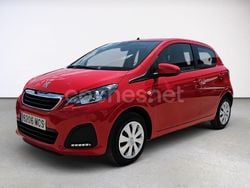Rojo Usado 2021 Peugeot 108 Active Utilitario | 11.409 € (Precio justo)
