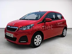 Rojo Usado 2021 Peugeot 108 Active Utilitario | 11.409 € (Precio justo)