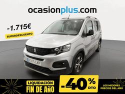 Gris Usado 2020 Peugeot Rifter GT-line Monovolumen | 18.870 € (Precio justo)