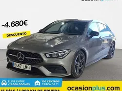 Gris Usado 2021 Mercedes CLA220 Shooting Brake Familiar | 29.500 € (Precio justo)