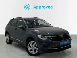 Gris Usado 2021 VW Tiguan Life SUV | 27.400 € (Buen precio)