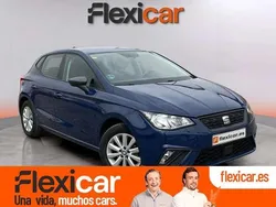 Azul Usado 2018 Seat Ibiza Reference Berlina | 11.290 € (Precio justo)