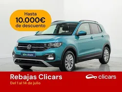 Blanco Usado 2022 VW T-Cross Advance SUV | 19.690 € (Precio justo)