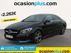 Negro Usado 2017 Mercedes CLA180 Berlina | 22.637 € (Precio justo)