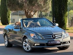 Gris / plata Usado 2010 Mercedes E200 Avantgarde Descapotable | 19.800 € (Precio justo)