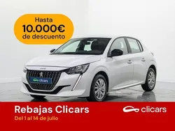 Blanco Usado 2022 Peugeot 208 Active Utilitario | 11.990 € (Precio justo)